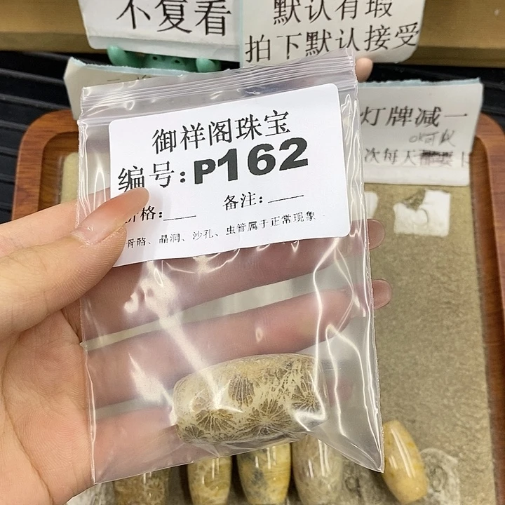 硅化珊瑚（珊瑚玉）未镶嵌颈饰M****o