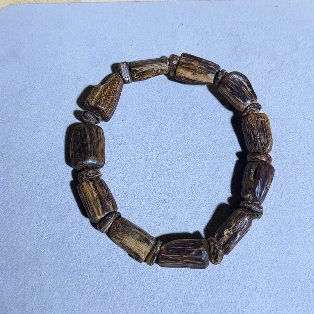 沉香手串天然芽庄红油老料随形 沉水级 12.8g 花香醇甜