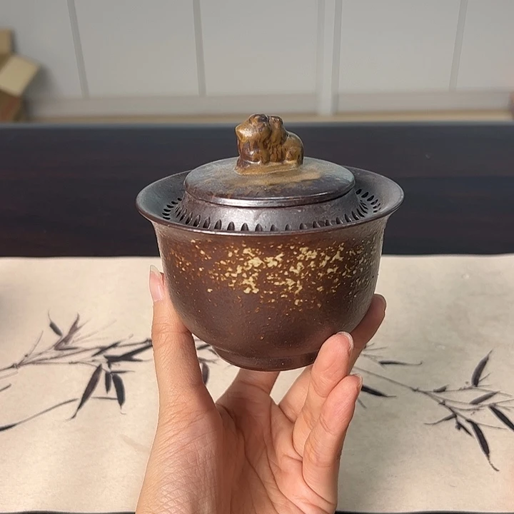 龙泉云间青瓷小米茶器