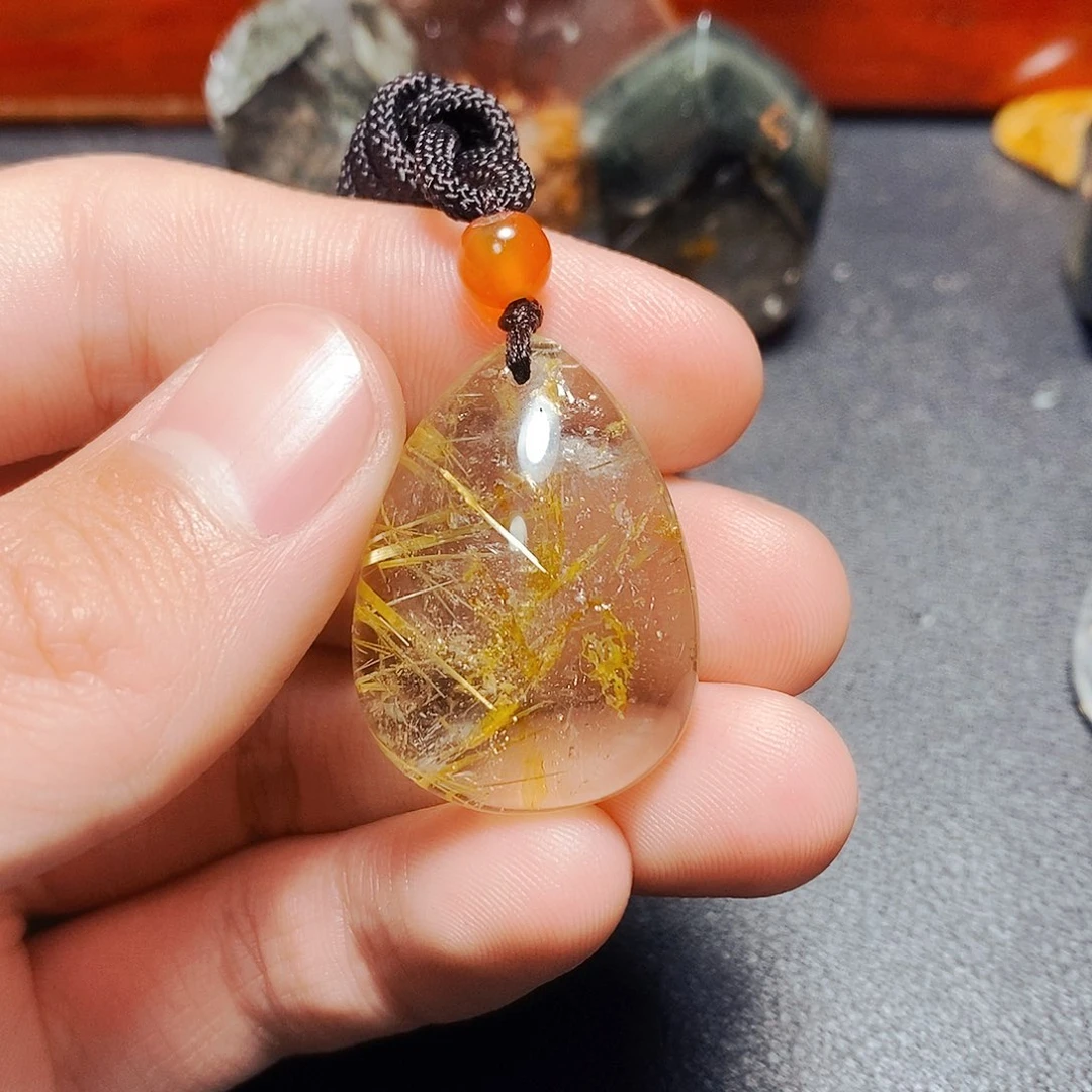 水晶颈饰未镶嵌環****計