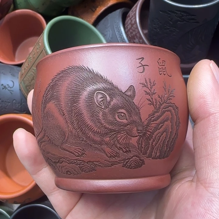 茶杯紫砂全手工制作工艺
