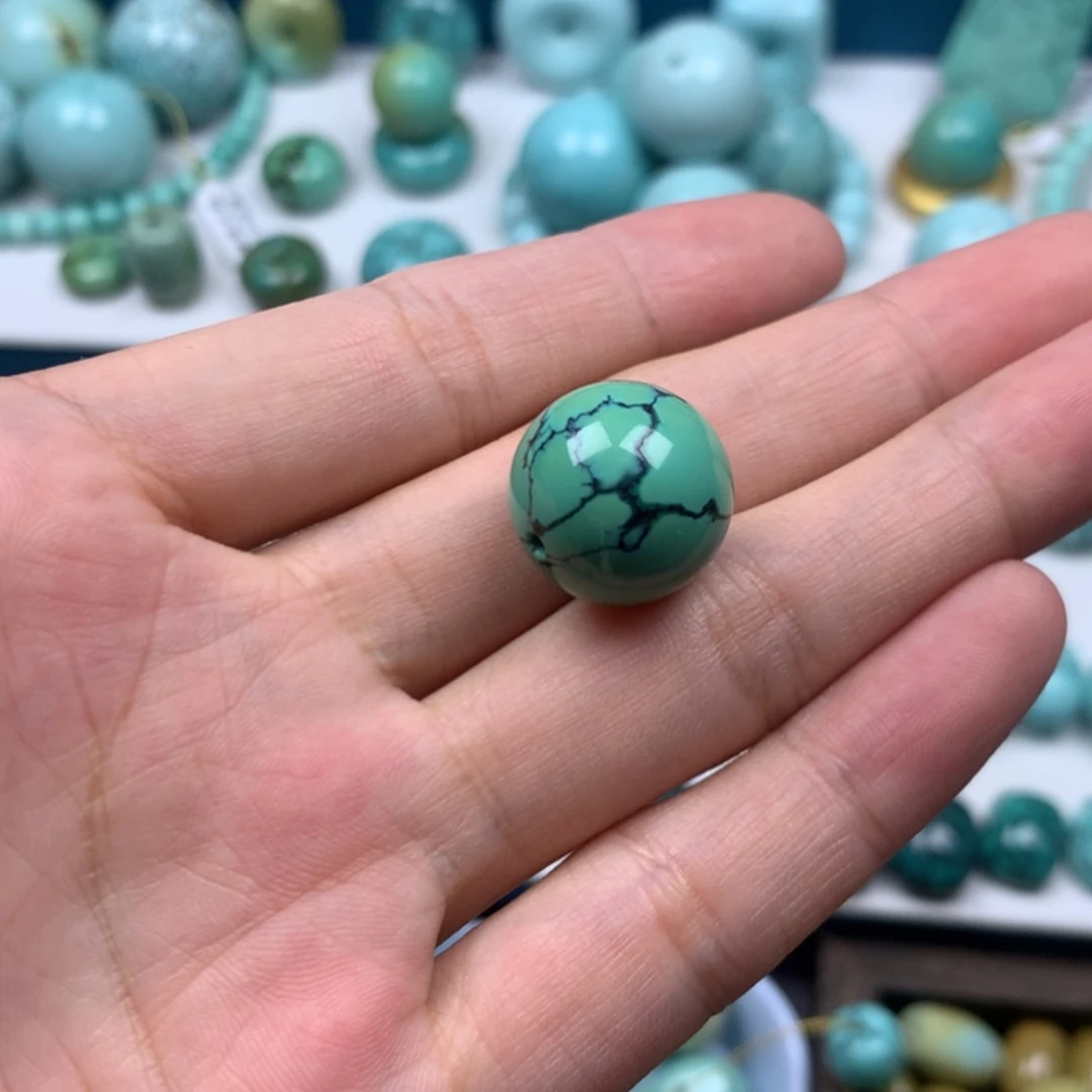 【闪购商品】未镶嵌绿松石珠宝奇石天**哥