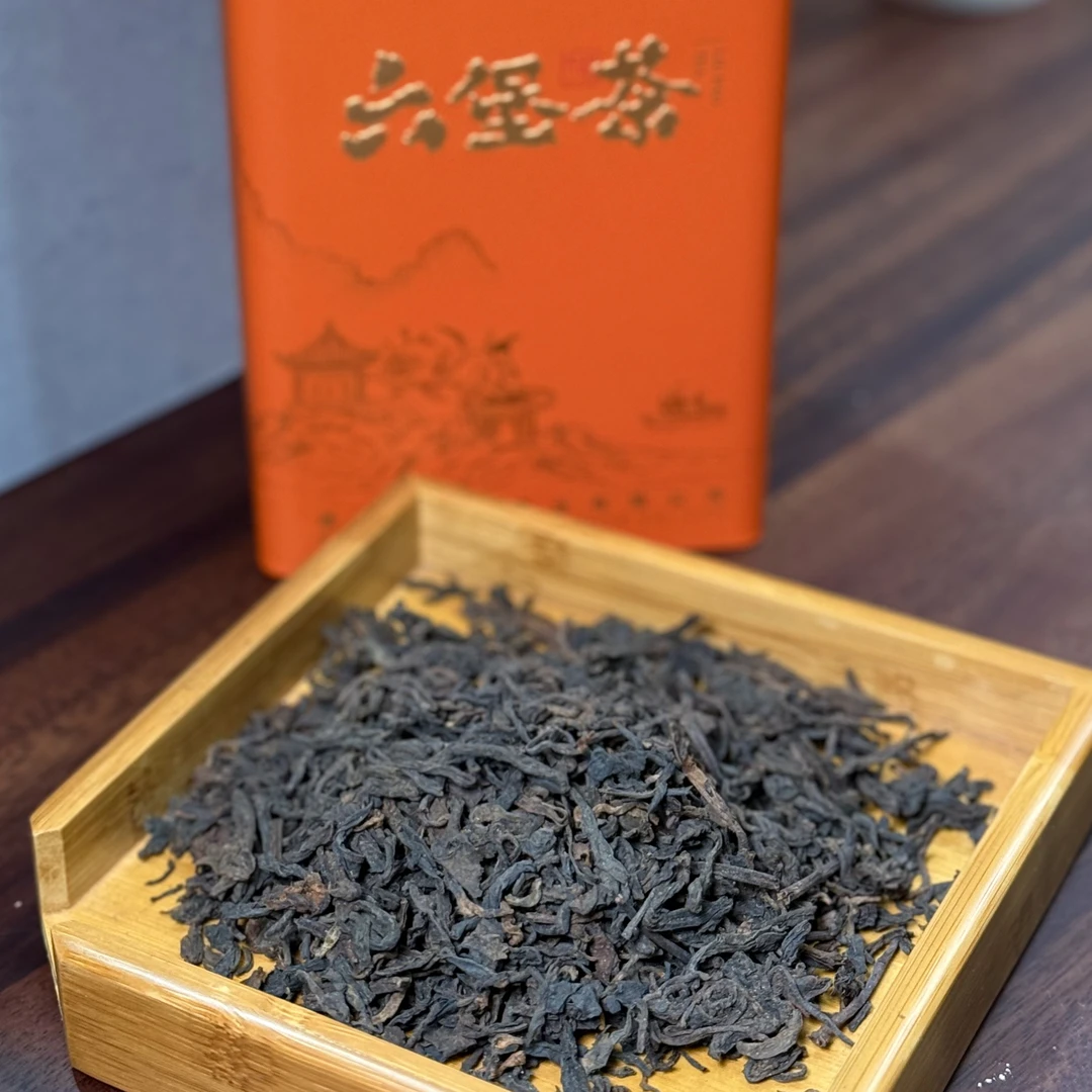 (500克)2002年宾榔香六堡茶(02105六堡茶) 一级茶 六通六堡茶