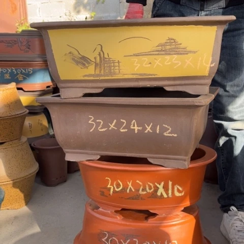 花盆紫砂特价包邮送