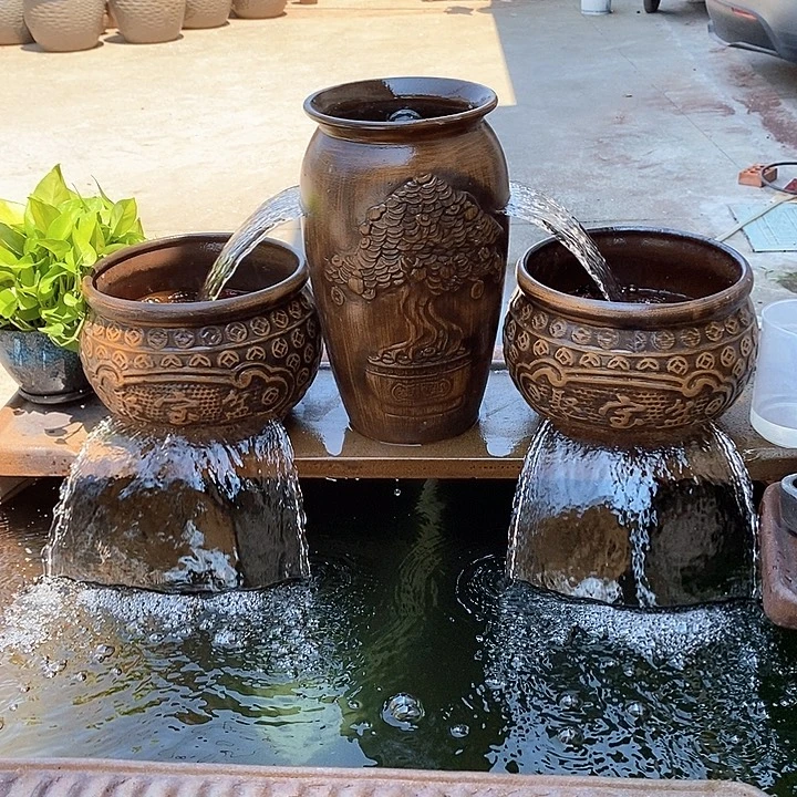 水泵85w，弯头，摇钱树，聚宝盆2个