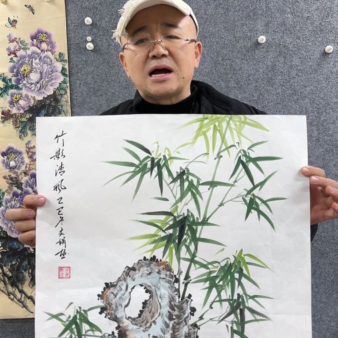 国画国画作品曾在国内报刊