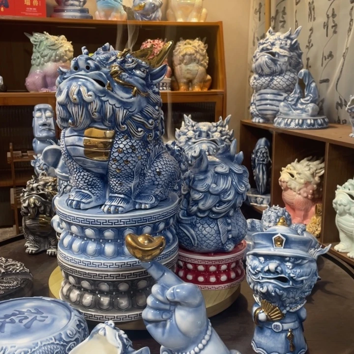 栖***）瓷片摆件11111111111