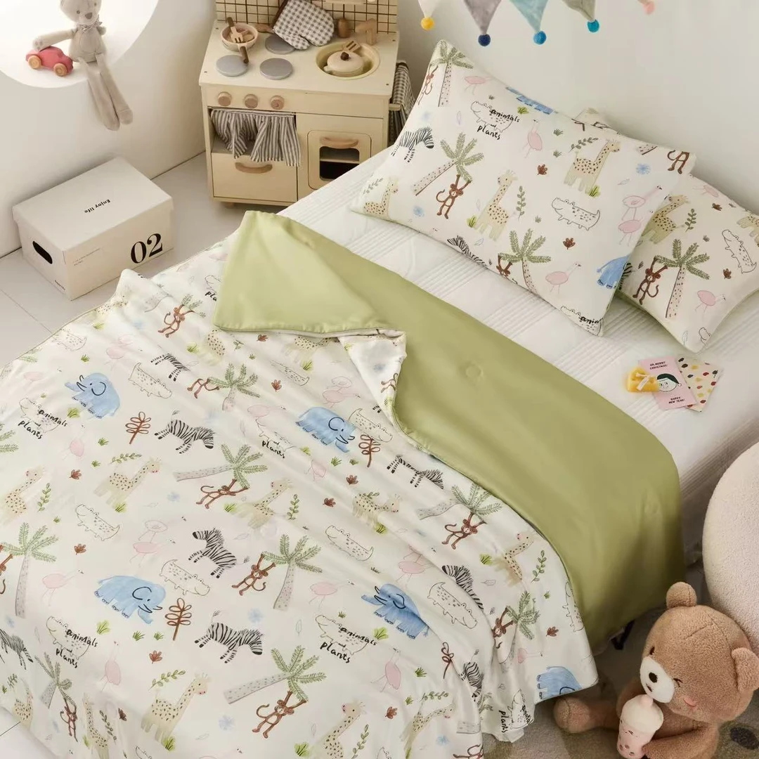 POCKET PIG/布袋猪【趣味丛林】忆时光天丝夏凉被#助眠好物