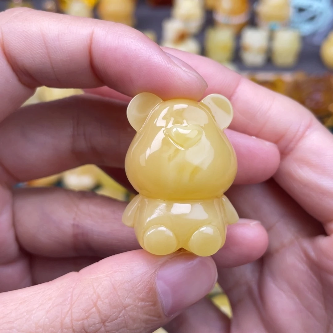 裸石琥珀未镶嵌蜜蜡