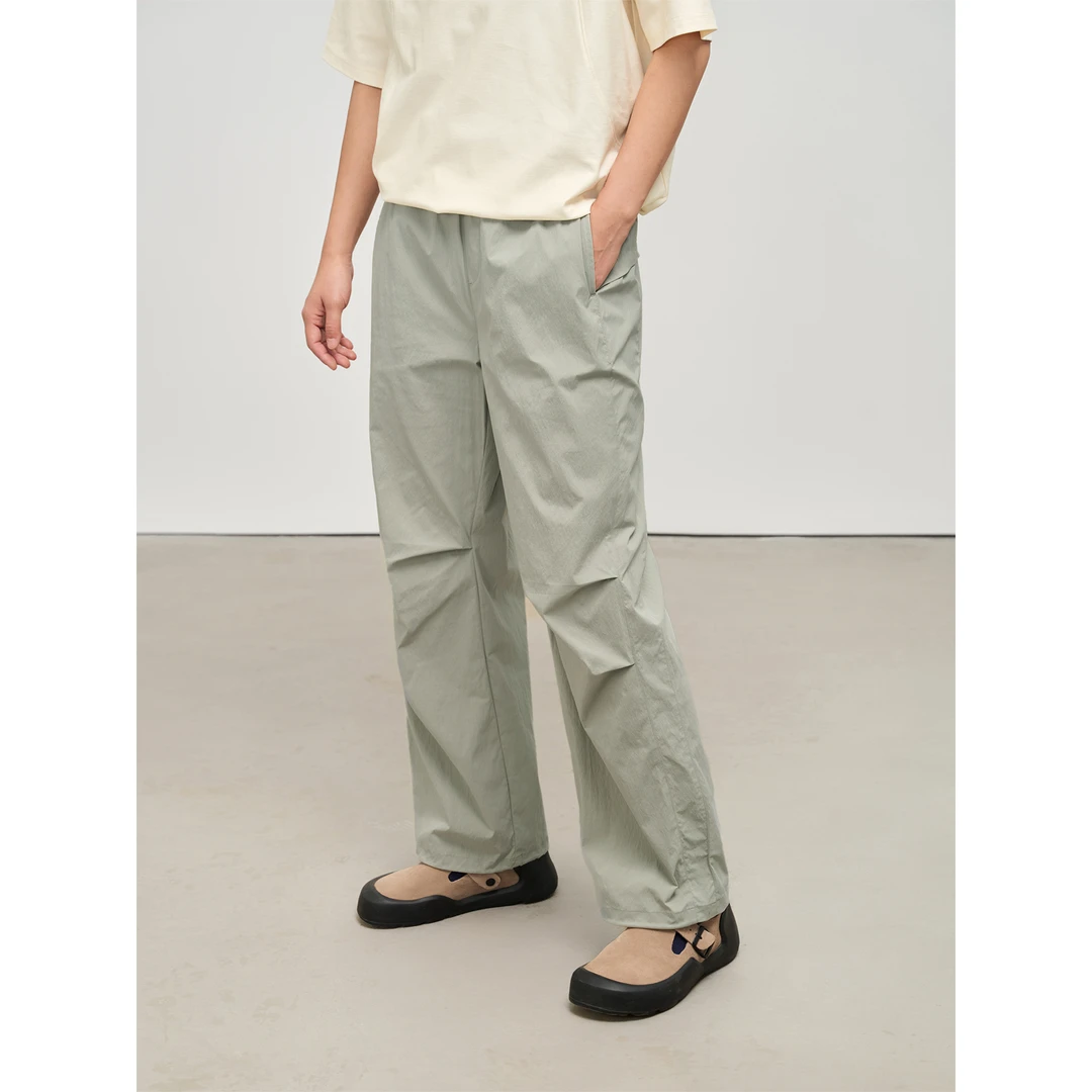 knighttom轻薄速干易打理防水透气基础小个子中性风伞兵裤5194