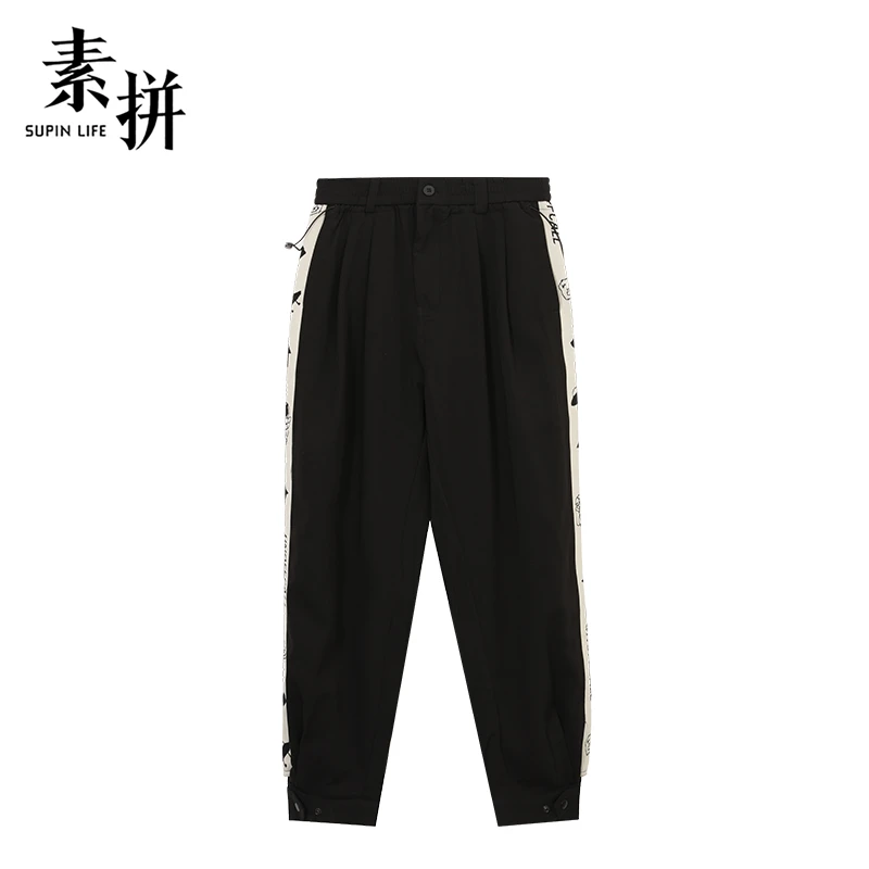素拼休闲裤SPBXK323157AM