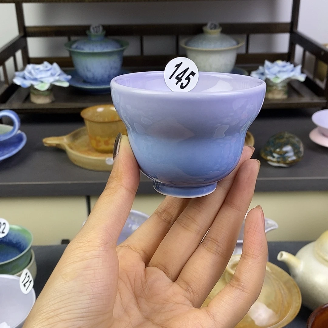 景德镇高温颜色釉茶杯
