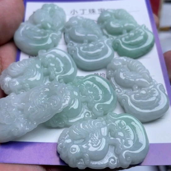 翡翠挂件未镶嵌多样性发货拍一发一