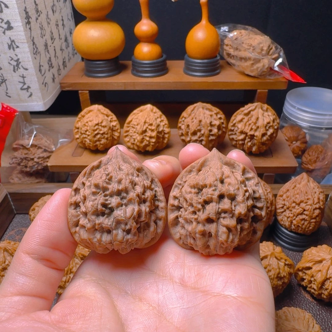 吊坠文玩核桃官帽无药