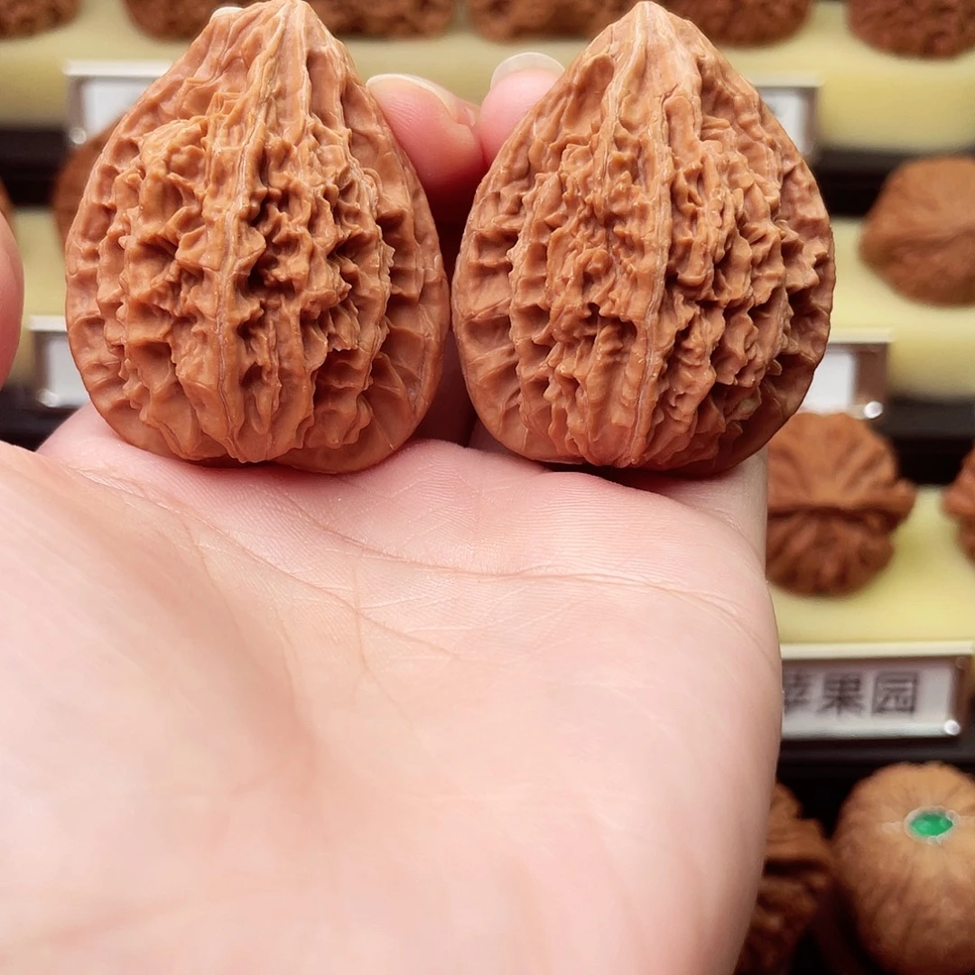 钢***人文玩核桃吊坠鸭嘴802