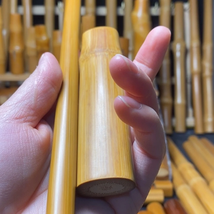 【闪购商品】?****?实心玉竹文玩手把