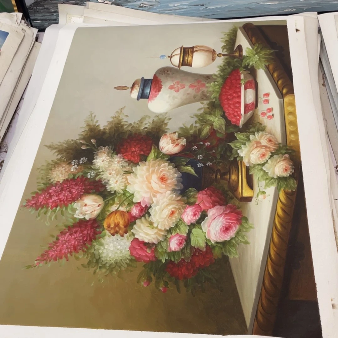 油画油画作品入选6090