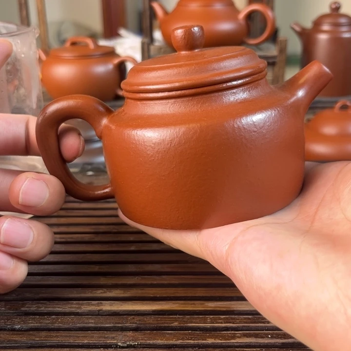 茶壶紫砂原矿紫砂手工制作