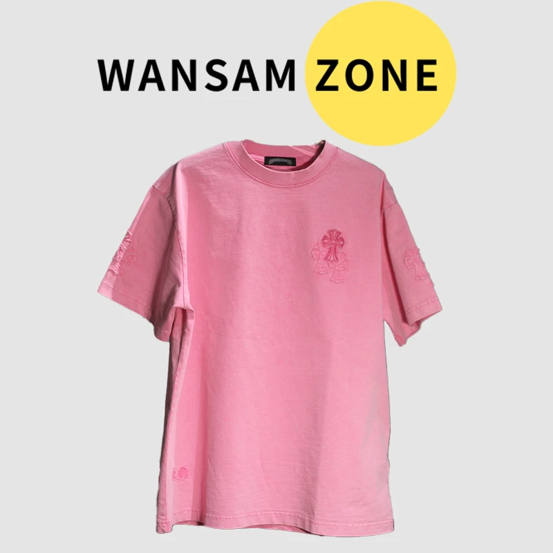 【万三】美式高街重工短袖男女同款2268