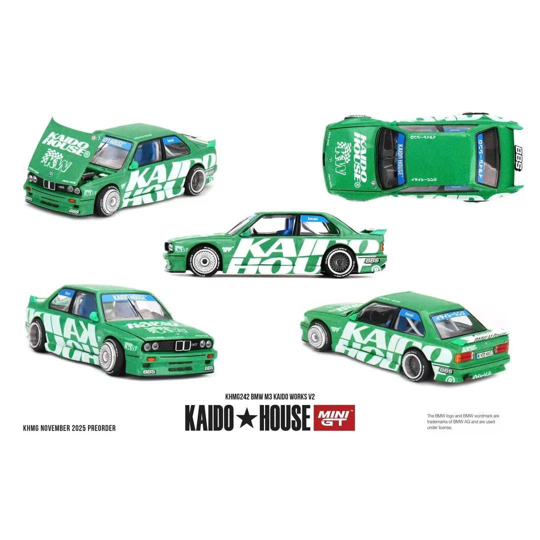 Kaido + MINIGT 1:64 宝马BMW M3 V2 合金汽车模型 #KHMG242