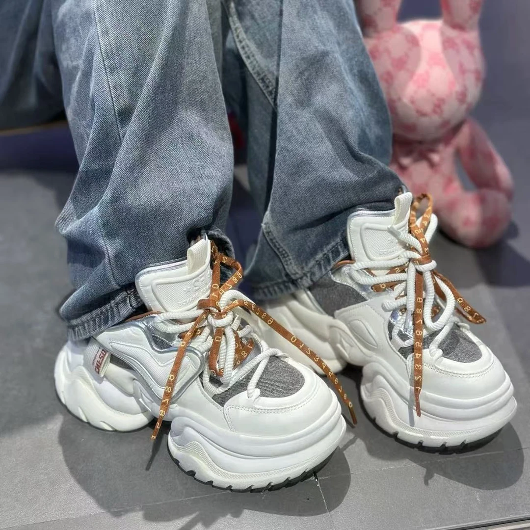 现货C5｜高档真皮棉里设计师款老爹女鞋|半码拍小｜3482-27