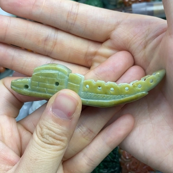 颈饰未镶嵌翡翠吊坠