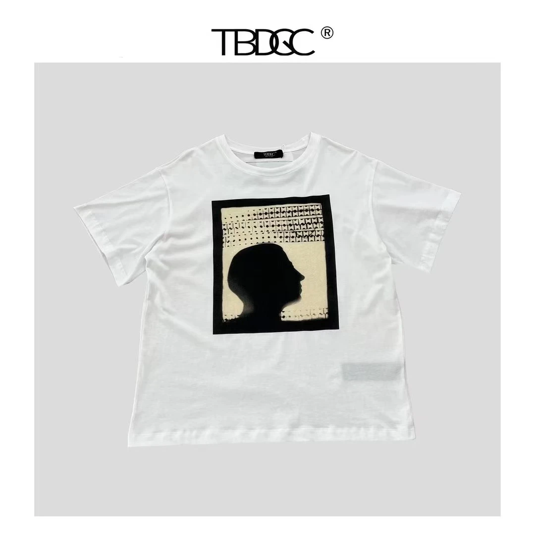 活动款 人物数码印花短袖T恤