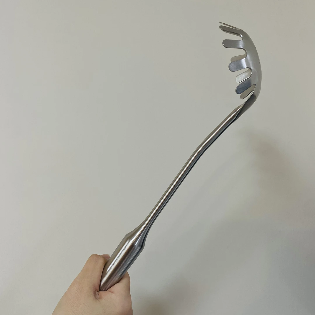 家用粉爪捞粉面勺子304不锈钢一体加厚