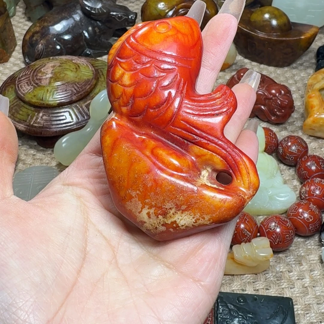 白玉菩提吊坠挂件