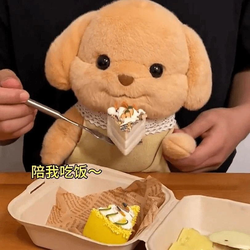 【高品质】森贝儿贵宾犬小鼻嘎公仔玩偶大号可爱毛绒玩具家族卡通