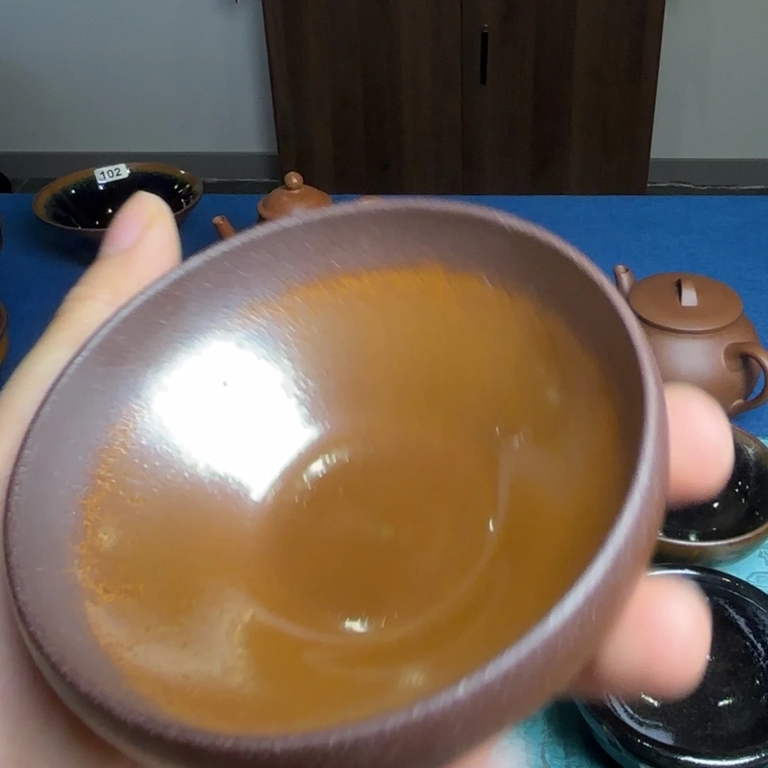 茶盏所有人微瑕建盏主人杯