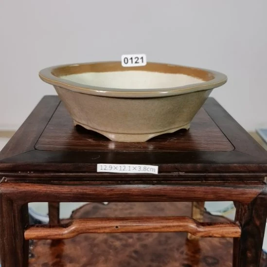 手工手绘釉盆大徳堂