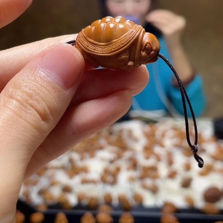吊坠橄榄核乌龟 橄榄