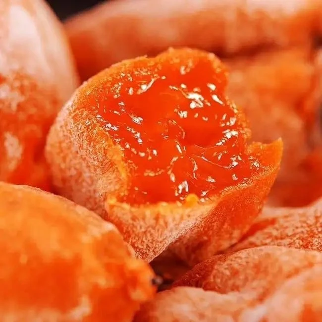 广西流心冰柿 香甜爆浆 软糯流心 吊柿子500g装