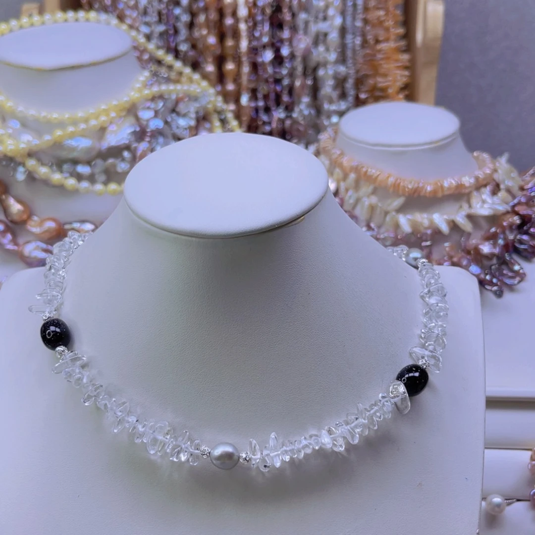 淡水珍珠手绳合金