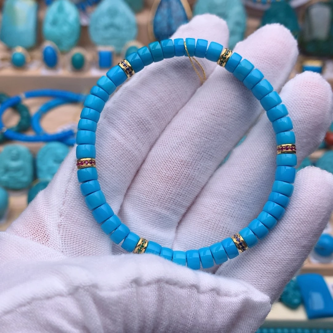 绿松石未镶嵌珠宝奇石