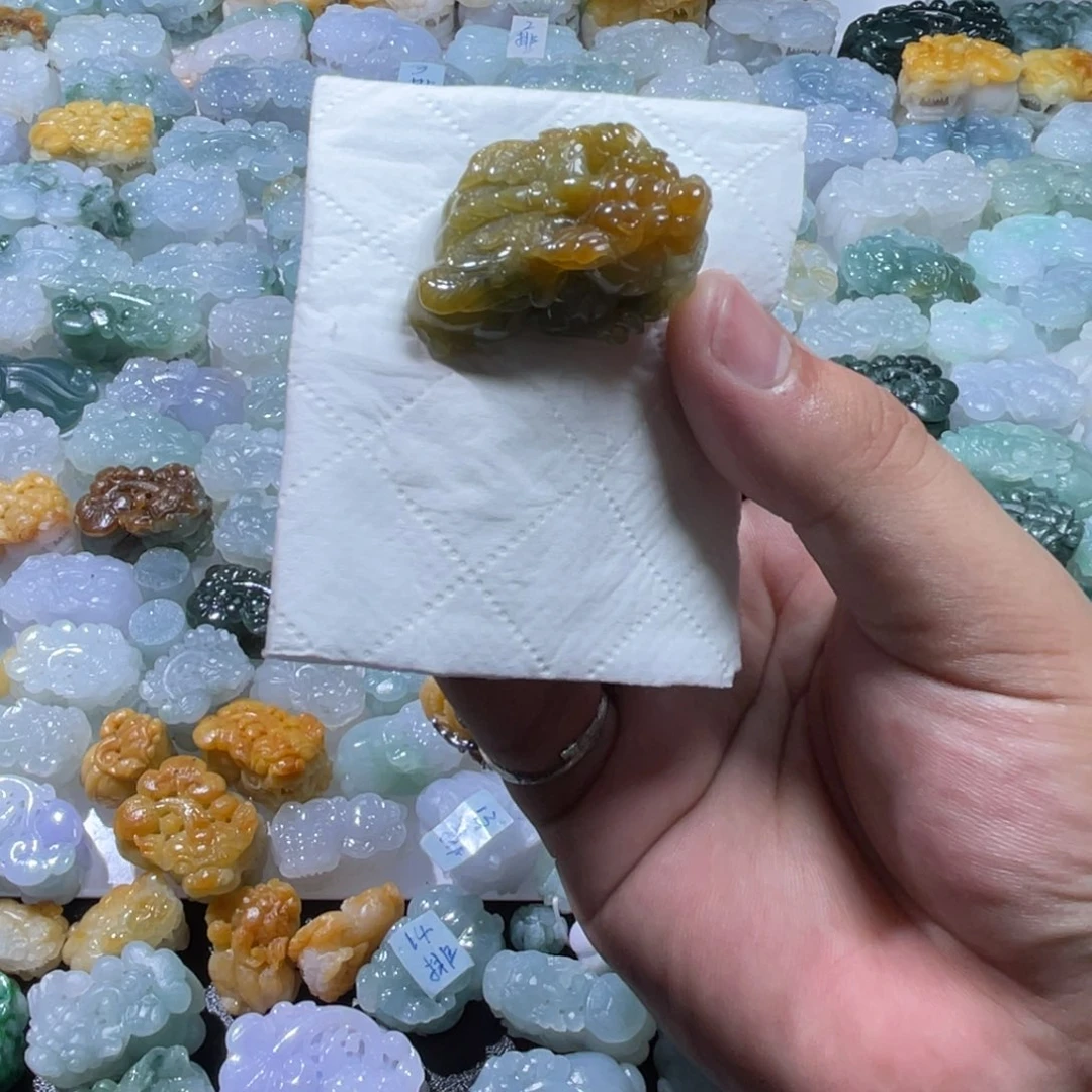 定制翡翠未镶嵌天然