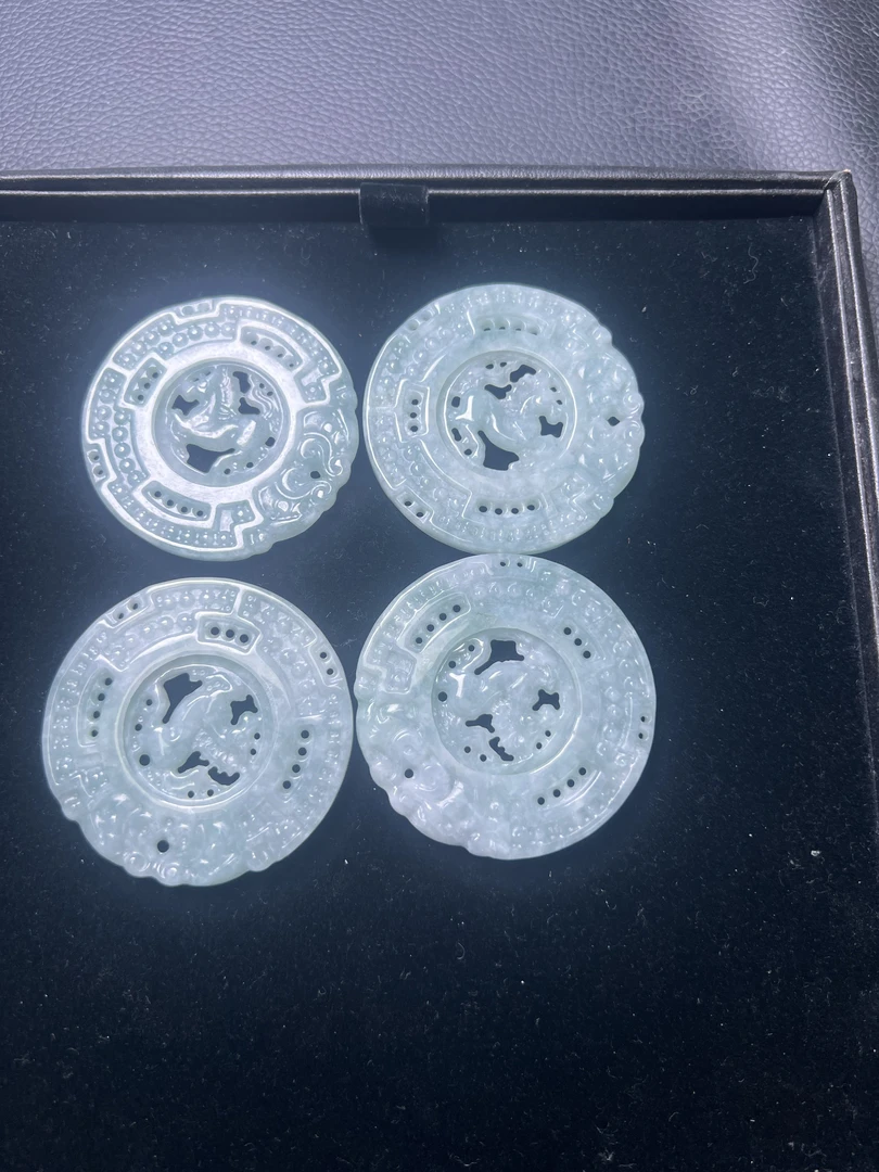 【直播间链接，请勿拍】天然缅甸A货翡翠一物一证