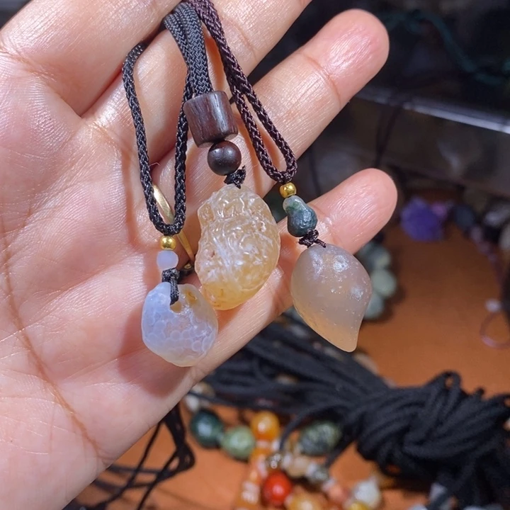 玛瑙/玉髓珠宝半成品未镶嵌