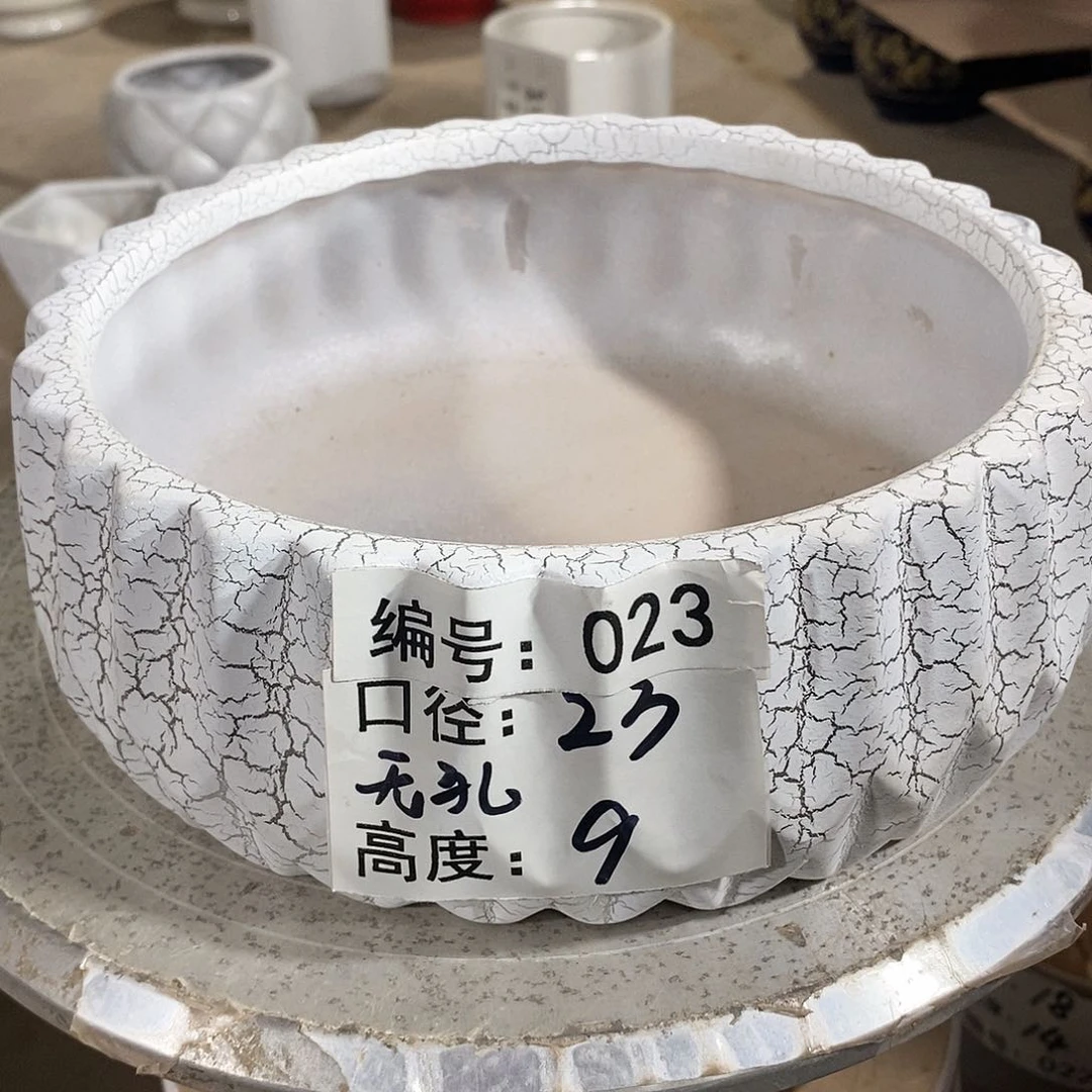 【闪购商品】陶瓷微瑕花盆-023-1个