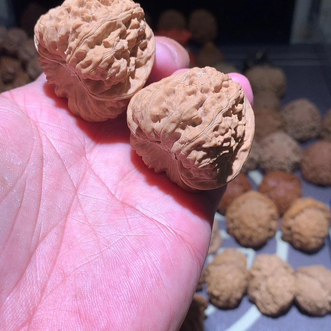 文玩核桃吊坠全品42凹底