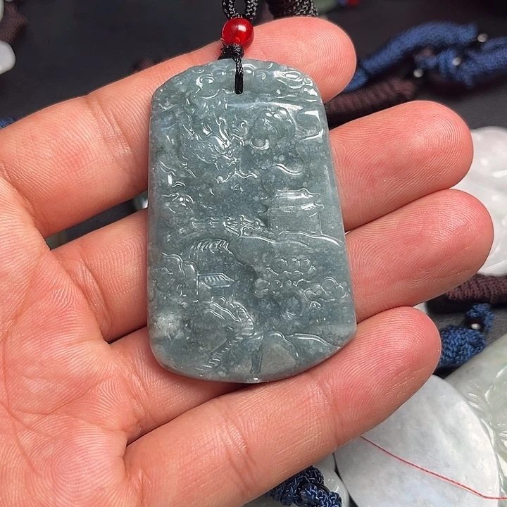 和田玉（糖玉）吊坠(不含链)未镶嵌