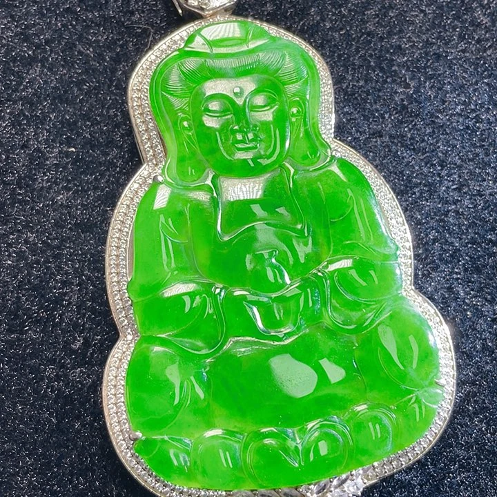 翡翠颈饰未镶嵌41，