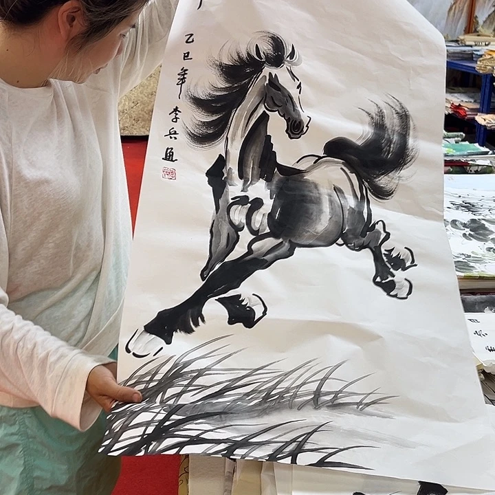国画手绘国画作品