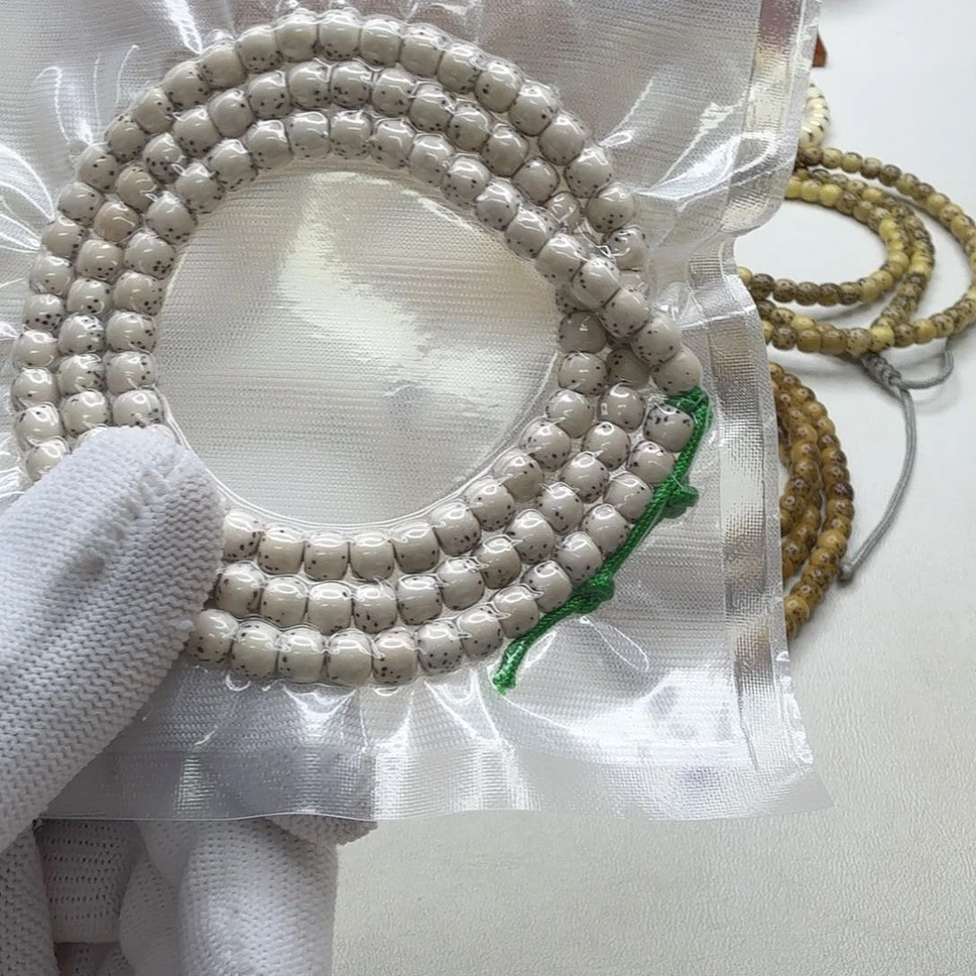 吊坠星月菩提8创世白星月半壁6左右108