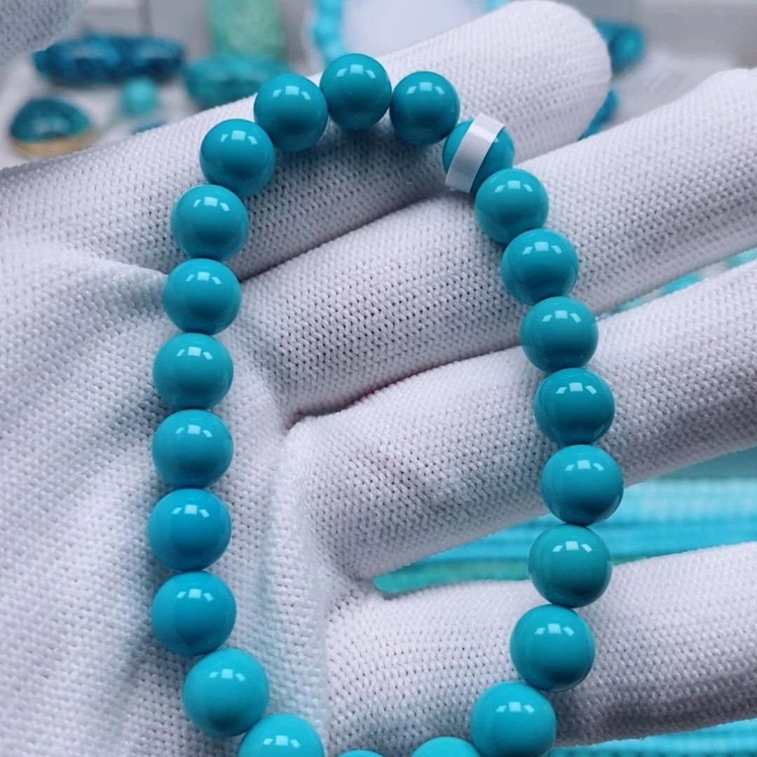 绿松石未镶嵌手串