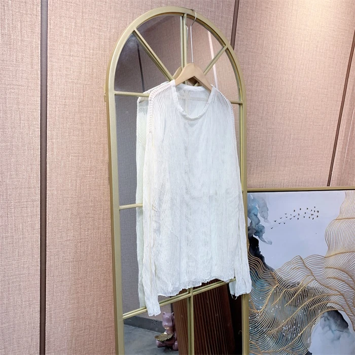 YY272米白色孕妇上衣100-140