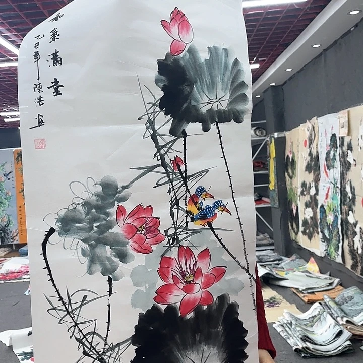 国画无毛和被绒毛或被绒毛和
