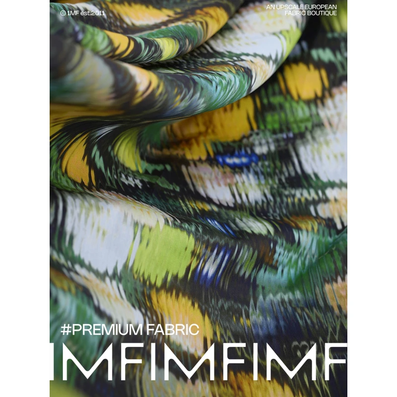 风月宝鉴 天从云棉面料高速花印花衬衫半裙连衣裙布料 幅宽135CM