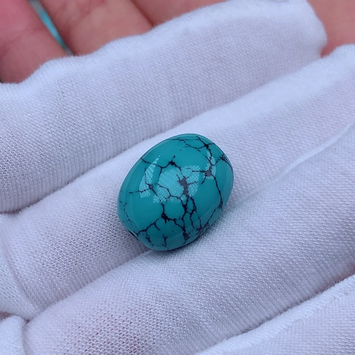 绿松石颈饰未镶嵌虫